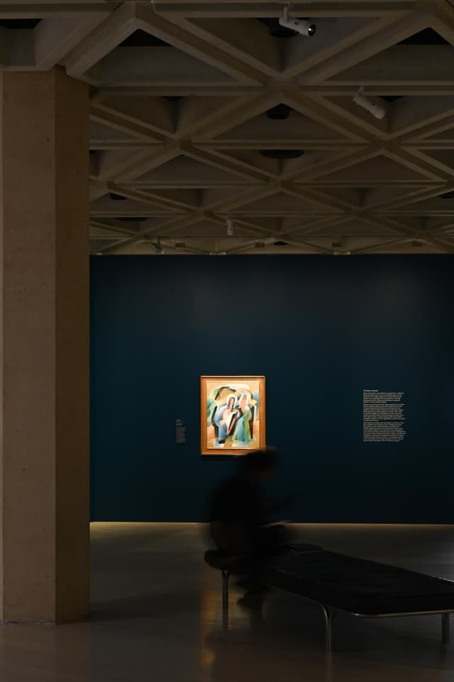 Frank HINDER, Flight into Egypt, 1952. Gift of the Friends of the Art Gallery, 1953. © The Estate of Frank Hinder 1983